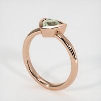 1.29 Ct. Sapphire Ring, 18K Rose Gold 2